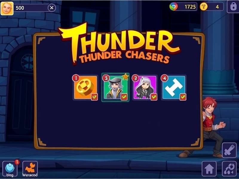 Sanquelim Thunder Chasers Control Interface